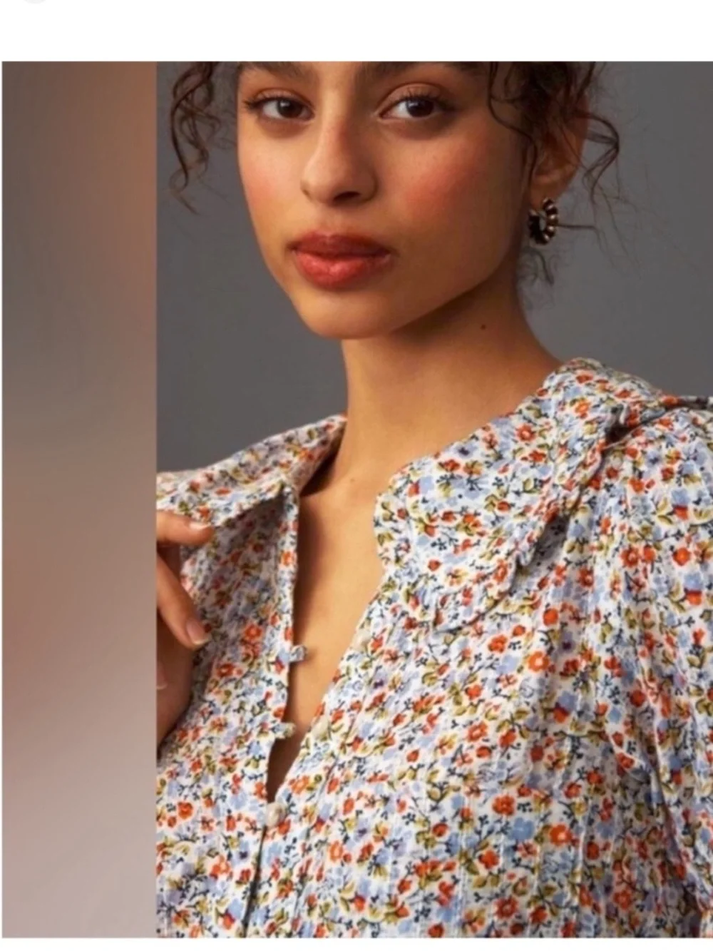 Pilcro Anthropologie Keira collection blouse - Picture 2 of 10